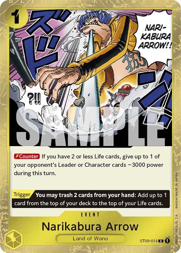 Narikabura Arrow – ST09-014 – Jolly Roger Foil
