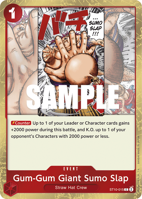 Gum-Gum Giant Sumo Slap – ST10-015 – C