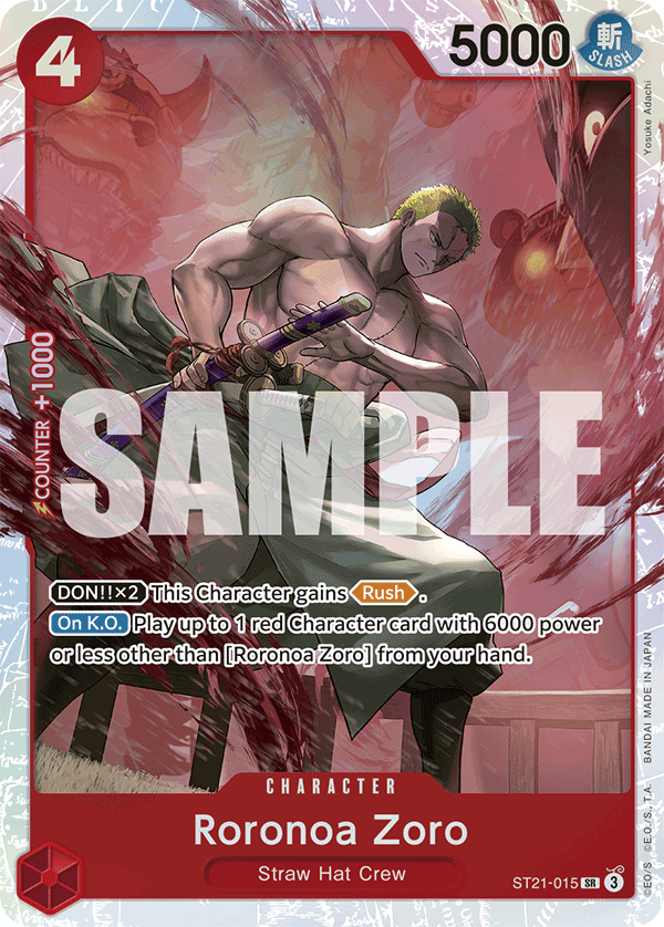 Roronoa Zoro – ST21-015 – SR