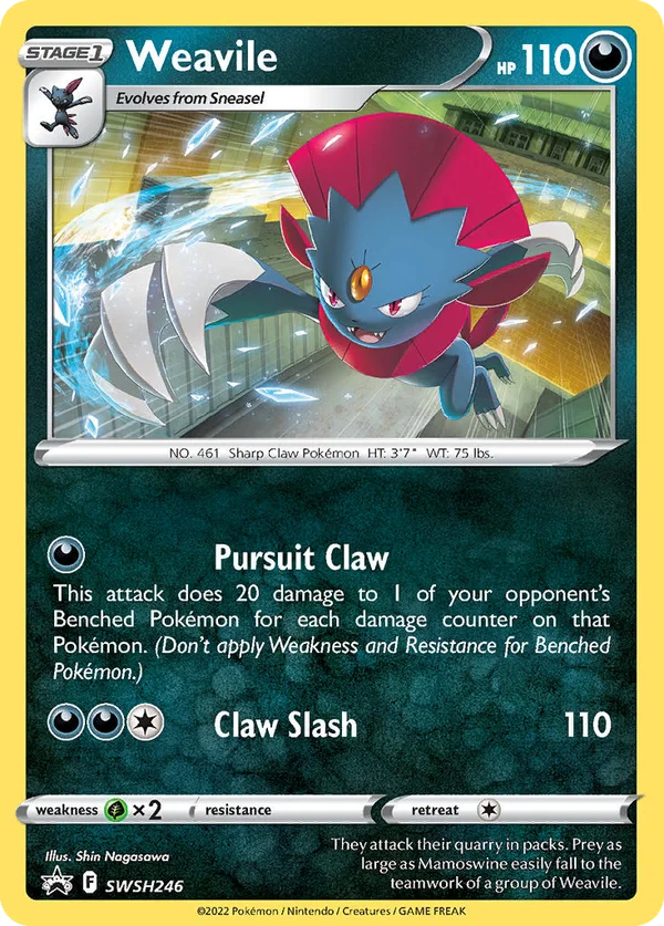 Weavile – SWSH246 – Promo