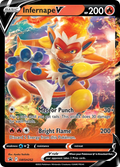 Infernape V – SWSH252 – Promo