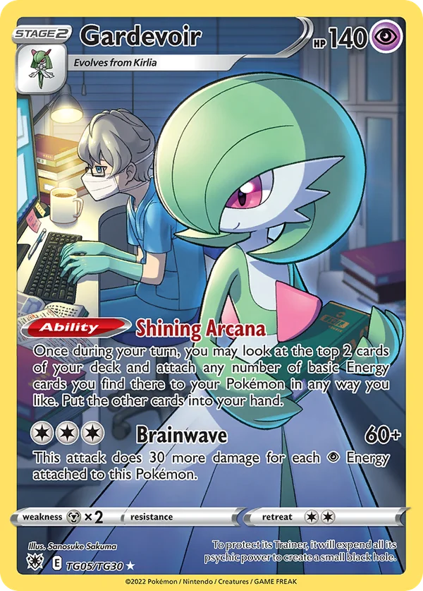 Gardevoir – TG05/TG30 – Trainer Gallery Rare Holo