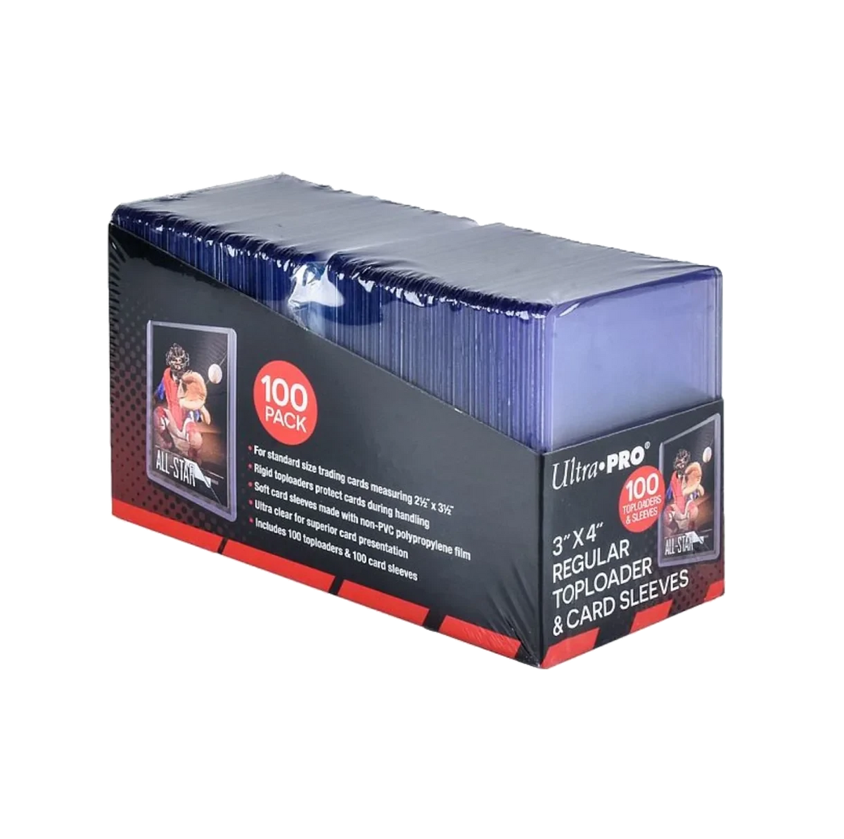 Ultra Pro 100x Toploaders + 100x Sleeves