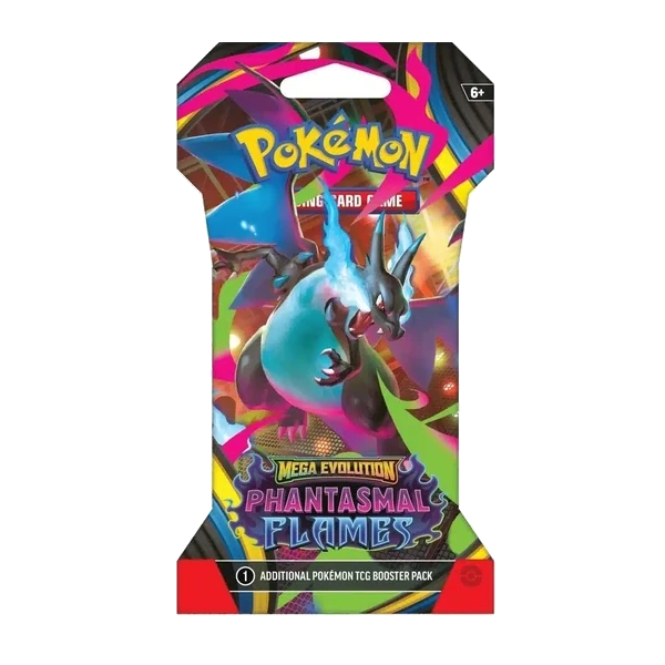 Pokémon TCG: Phantasmal Flames Sleeved Booster Pack